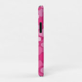 rosa Steinmuster Case-Mate iPhone Hülle (Hinten/Rechts)