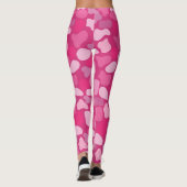 rosa Steinmuster Leggings (Rückseite)