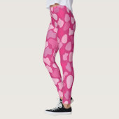 rosa Steinmuster Leggings (Links)