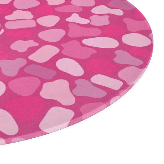 rosa Steinmuster Schneidebrett (Ecke)