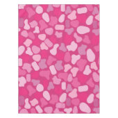 rosa Steinmuster Tischdecke (Vorderseite)