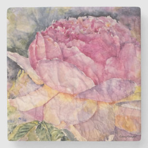 Rosa Steinuntersetzer