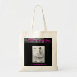 Rosa-sterbende Schwan-Tasche Annas Pavlova Tragetasche