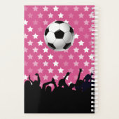 Rosa Sterne Fußball und Ventilatoren Planer (Rückseite)