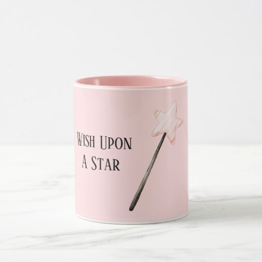 Rosa Sternenwunsch Tasse (Zentrum)