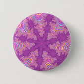 Rosa Sternexplosion Button (Vorderseite)