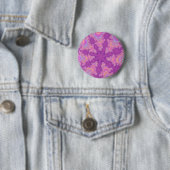 Rosa Sternexplosion Button (Beispiel)