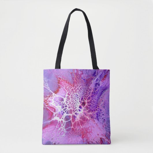 Rosa Sternexplosion Tasche (Vorderseite)