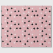 Rosa Sternexplosion-Verpackungs-atomarpapier Geschenkpapier (Flach)