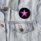 Rosa Sterntaste schwarz Button (Beispiel)