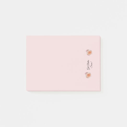 Rosa Sticky Notes werden bald besser Post-it Klebezettel (Vorderseite)