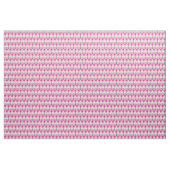 Rosa Stiefmütterchen - Retro-Tapetenmuster Stoff (Fat Quarter (45,7 x 55,9 cm))