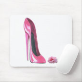 Rosa Stilett-Schuh und Rose Mousepad (Mit Mouse)