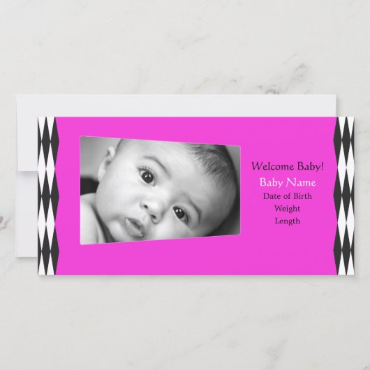 rosa Stilrichtung Ankündigung (Vorderseite)