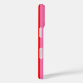 Rosa Stilvolle Streifenmuster Design Case-Mate iPhone Hülle (Rückseite / Rechts)