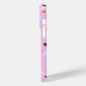 Rosa Stimmung Case-Mate iPhone Hülle (Rückseite / Links)