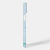 Rosa Strandfischhütte Pier Pfahlfische Vogelgefech Case-Mate iPhone Hülle (Rückseite / Rechts)