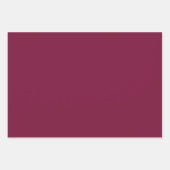 rosa Straußenfederdesign Geschenkpapier Set (Vorderseite 3)