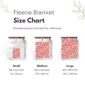 Rosa Strawberry Individuelle Name Girls Fleece Bla