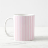 Rosa Streifen 1 Kaffeetasse (Links)