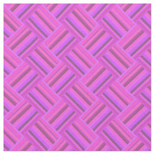 Rosa Streifen diagonales Webmuster Stoff