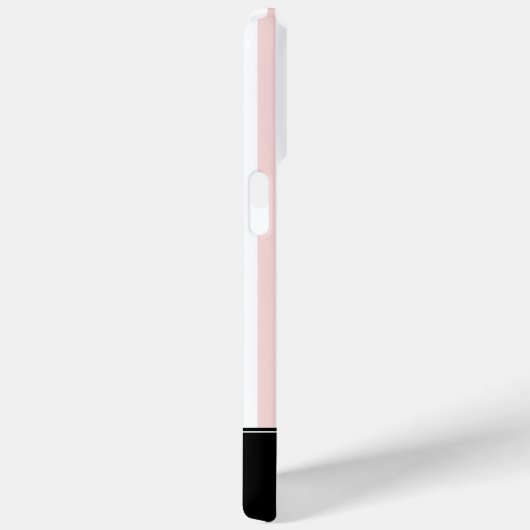 Rosa Streifen Eiffelturm Case-Mate iPhone Hülle (Rückseite / Rechts)