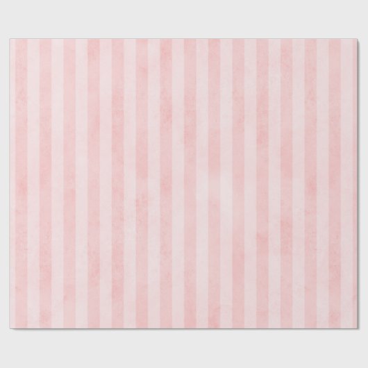 Rosa Streifen Geschenkpapier (Flach)
