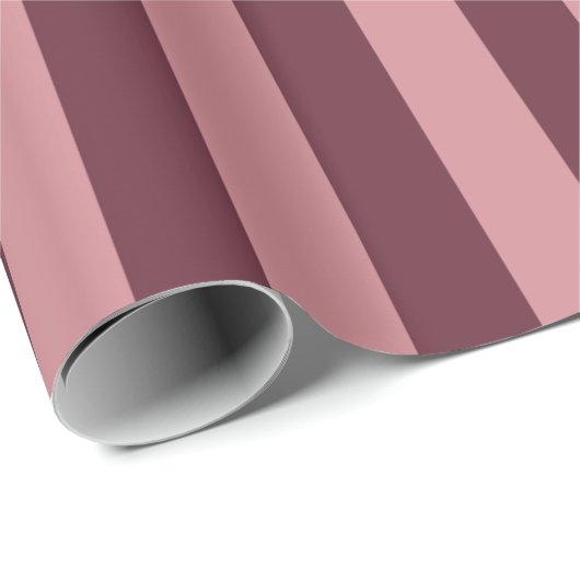 Rosa Streifen Geschenkpapier (Rolleneckpunkt)