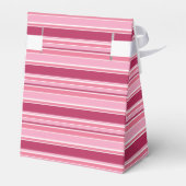 Rosa Streifen Geschenkschachtel (Rückseite)