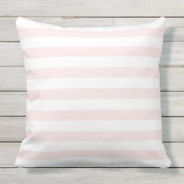 Rosa Streifen Kissen