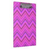 Rosa Streifen Klemmbrett (Rechts)