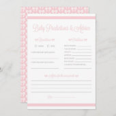 Rosa Streifen mit Bow Baby Shooting Predictive Gam (Vorne/Hinten)