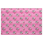 Rosa Streifen mit weißer Candy Stoff (Yard (91,4 cm))