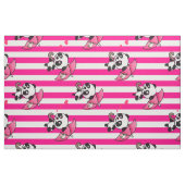 Rosa Streifen mit weißer Candy Stoff (Fat Quarter (45,7 x 55,9 cm))