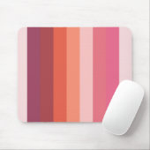 Rosa Streifen Mousepad (Mit Mouse)
