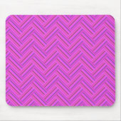 Rosa Streifen Mousepad (Vorne)