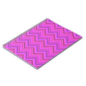Rosa Streifen Notizblock (Linke Seite)