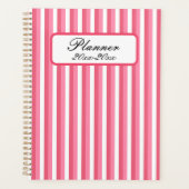 Rosa Streifen Planer (Vorderseite)