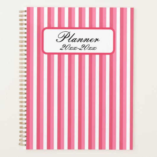 Rosa Streifen Planer (Vorderseite)