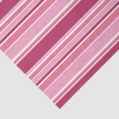 Rosa Streifen Seidenpapier (Ausschnitt)