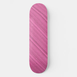 Rosa Streifen Skateboard