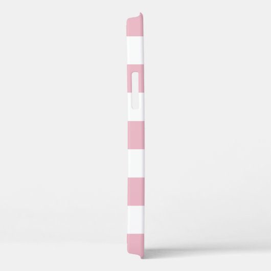 Rosa Streifen, Streifen, Linien, Ihr Name Case-Mate iPhone Hülle (Rückseite / Rechts)