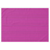 Rosa Streifen Tischdecke (Vorderseite (Horizontal))