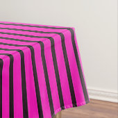 Rosa Streifen Tischdecke (Beispiel)
