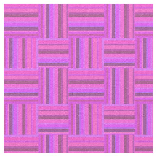 Rosa Streifen Webmuster Stoff (Nahaufnahme)
