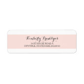 Rosa Streifen, weiß (Vorne)