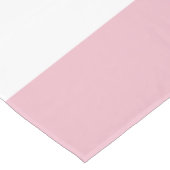 Rosa Streifen, weiße Streifen, gestreiftes Muster Tischdecke (Schrägansicht)