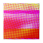 rosa Streifenmuster Fliese (Vorderseite)