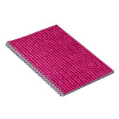 Rosa Strickwolle Notizblock (Rechte Seite)