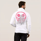 Rosa String Tyrant Hoodie – Underworld Joker Stil (Schwarz voll)